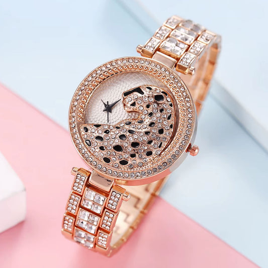 Ceas de lux damă Lady Leopard